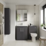 600mm Floor Standing Cabinet With Basin 1 - Image 2