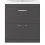800mm Floor Standing Cabinet With Basin 1