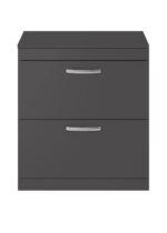 Nuie Athena 800mm Floor Standing Cabinet With Worktop