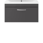 800mm Wall Hung Cabinet With Basin 1