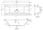 Eternalite Square Double Ended Bath 1700 x 700mm - Image 3