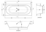 Eternalite Round Double Ended Bath 1700 x 750mm - Image 3