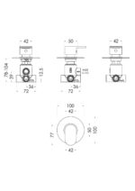 Nuie Binsey Concealed Diverter 2/3/4 Way - Image 2