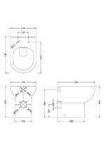 Comfort Height Back to Wall Pan - Image 3