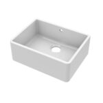 Butler Sink with Central Waste and Overflow 595x450x220
