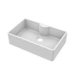 Butler Sink with Central Waste and Tap Ledge 795x500x220