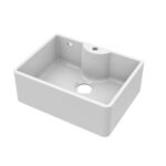 Butler Sink with Central Waste, Overflow and Tap Hole 595x450x220