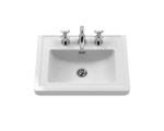 500mm Floor Standing 2-Door Vanity & Basin 3TH - Image 2