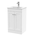 500mm Floor Standing 2 Door Vanity & Basin 2