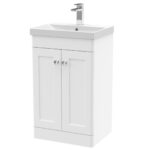 500mm Floor Standing 2 Door Vanity & Basin 3