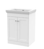 600mm Floor Standing 2 Door Vanity & Basin 0TH