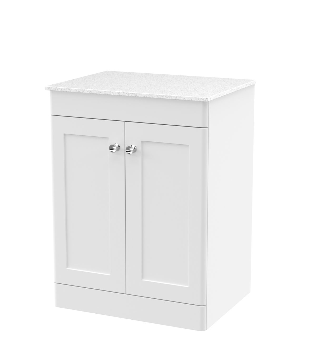 clc125wmt_furn_v1_co-1.jpg 600mm Floor Standing 2-Door Vanity with Marble Top - Image 1
