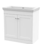 800mm Floor Standing 2 Door Vanity & Basin 0TH