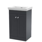 500mm Floor Standing 2 Door Vanity & Basin 0TH