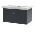800mm Wall Hung 1 Drawer Vanity & Basin 0TH