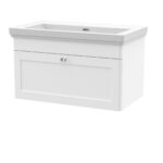800mm Wall Hung 1 Drawer Vanity & Basin 0TH
