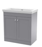 800mm Floor Standing 2 Door Vanity & Basin 0TH