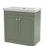 800mm Floor Standing 2 Door Vanity & Basin 0TH