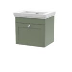 500mm Wall Hung 1 Drawer Vanity & Basin 0TH