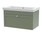 800mm Wall Hung 1 Drawer Vanity & Basin 0TH