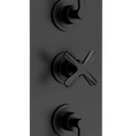 Triple Thermostatic Shower Valve With Diverter