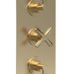 Triple Thermostatic Shower Valve With Diverter
