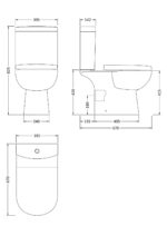 Nuie Lawton Close Coupled WC - Image 3