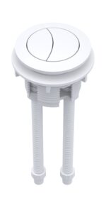 Matt White Cistern Push Button