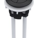Matt Black Cistern Push Button