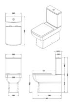 Flush to Wall Pan & Cistern - Image 2