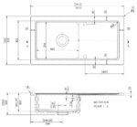 Counter Top Sink Single Bowl 1010x525 - Image 3