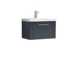 600mm Wall Hung Single Drawer Vanity & Basin 3