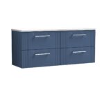 1200 Wall Hung 4-Drawer Vanity & Laminate Worktop