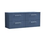1200mm Wall Hung 4 Drawer Vanity & Worktop
