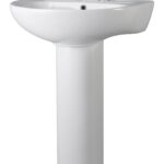 550mm 2TH Basin & Pedestal
