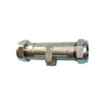 VCDX double check valve - 15mm chrome