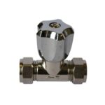 VSS shower isolation valve 15mm chrome