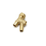 VDMF brass draw-off adaptor 15mm MxF