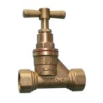 VSF brass stopcock F x F 1/2" EN1213