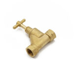 VSF brass stopcock F x F 3/4" EN1213