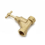VSF brass stopcock F x F 1" EN1213
