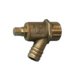VDA brass draw-off cock A-type 3/4"