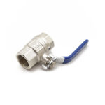 QLF blue lever ball valve PN25 3/4"FxF WRAS