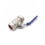 QLEC economy blue lever ball valve 22mm