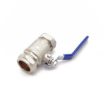QLEC economy blue lever ball valve 28mm