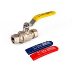 28mm Universal Lever Ball Valve GAS / WRAS Approved