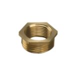 BF241 brass hexagonal bush 1/2"x 1/4"