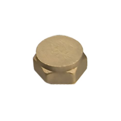 10070213-1.jpg BF300 brass cap 1/4" - Image 1
