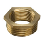 BF280 brass hexagonal nipple 1/8"
