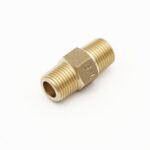 BF280 brass hexagonal nipple 1/4"